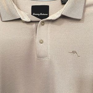 Tommy Bahama ☀️🌴 Paradise Cove Polo Shirt Light Gray  M